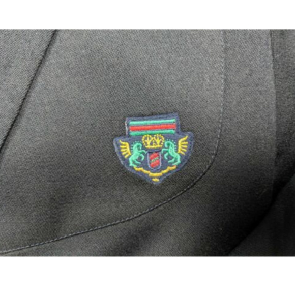 Jobis Sport Jacket Blazer Size 36 Wool Crest - Picture 2 of 8